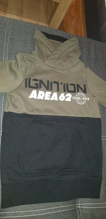 Kaki mikinka so stojačikom, takko,134