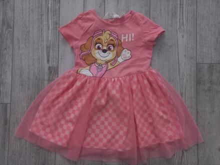 Šaty h&m 98/104 patrola, h&m,98
