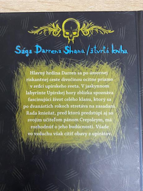 Kniha upírska hora - darren shan, 