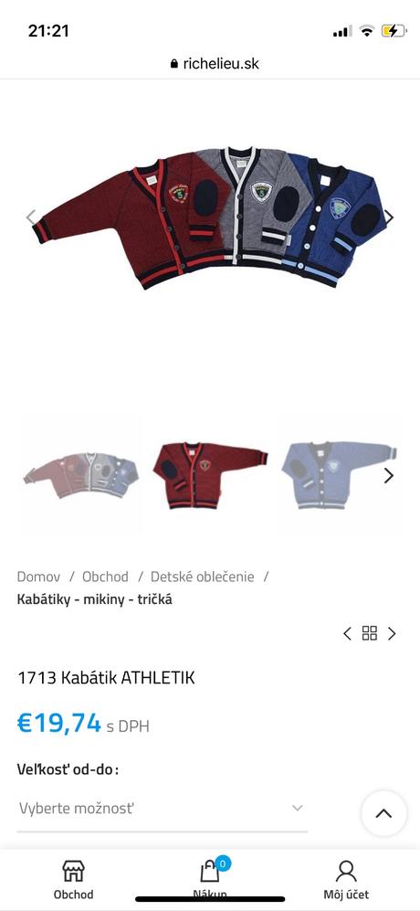 Elegantný svetrík richelieu 92-98, richelieu,92