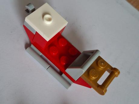 Lego figúrka santa mikuláš, 
