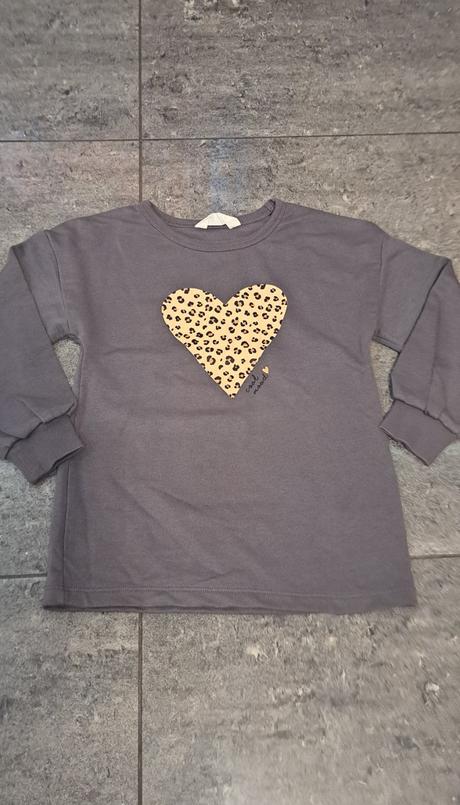 Predĺžený pulóver, h&m,128