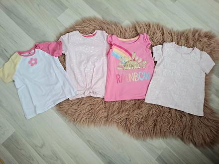 4ks dievčenské tričko 104, 104
