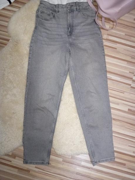 Mom džínsy s vysokým pásom, mohito,34
