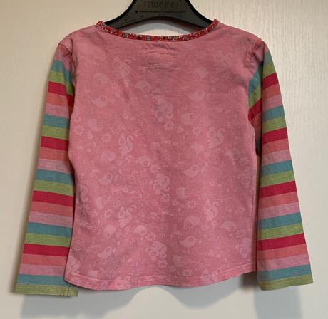 Next ružové tričko s nápisom, next,98