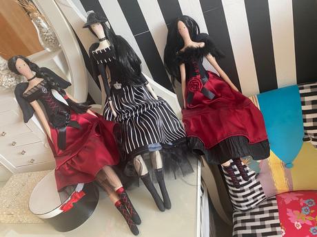 Tilda anjel dáma dekorativna bábika-63 cm, 