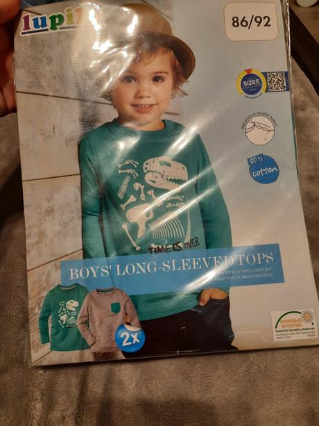 Tričko nové, lupilu,86 / 92