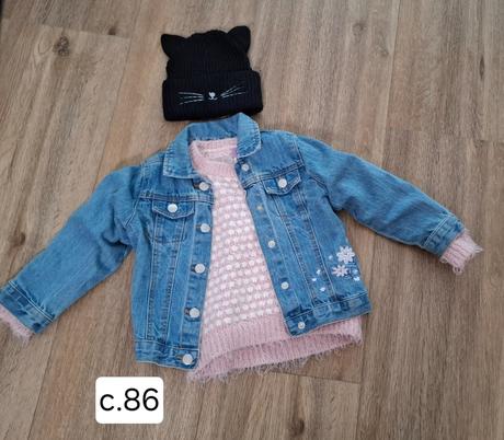 Riflova bunda + sveter, 86–98