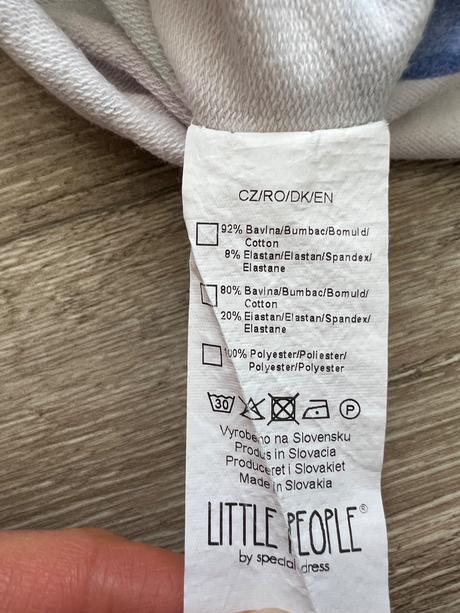 Teplá mikina little people, little people,98