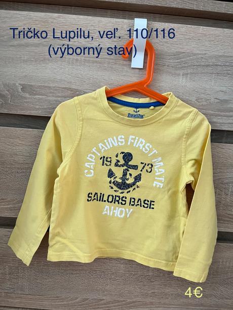 Tričko lupilu, veľ. 110/116, lupilu,110