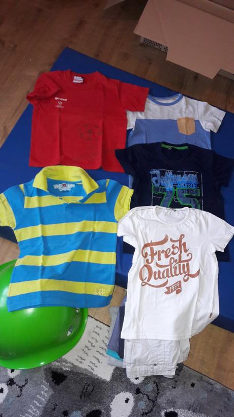 Tričká (3ks) s krátkym rukávom 128-134, authority,128