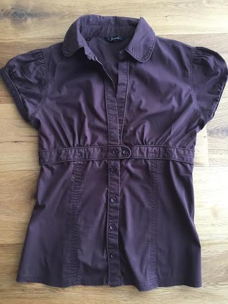 Hneda bluzka, stradivarius,s