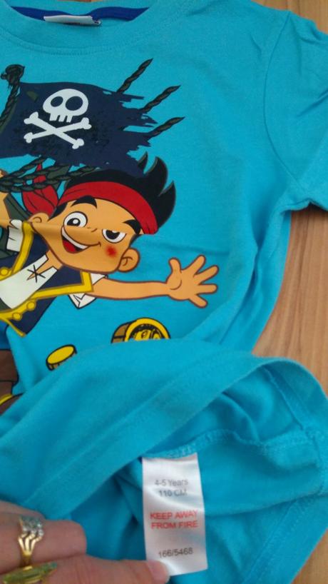 6x tričko s krátkym rukávom, 4-6r., next,104