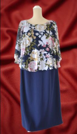 Spoločenské šaty connected, veľ. 3xl, xxxl