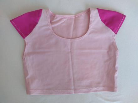 Športové tričko do pása, 128