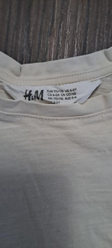Tričko s volánom, h&m,110