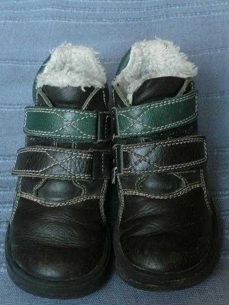 Kožené teplé topánky, 25