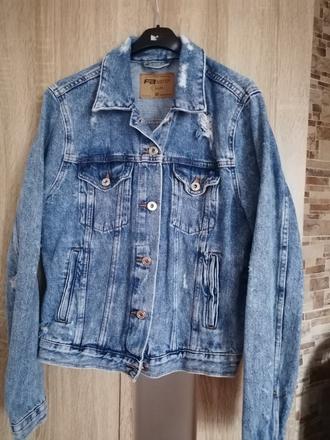 Dievčenská vetrovka m, denim,m