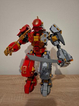 Lego ninjago 71720 robot ohňa a kameňa, 