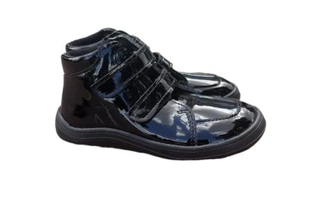 Baby bare shoes - febo fall shiny black, baby bare shoes,24 - 31