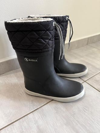 Aigle zateplene cizmy/gumaky, aigle,31