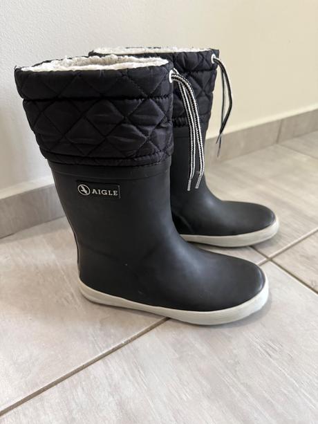 Aigle zateplene cizmy/gumaky, aigle,31