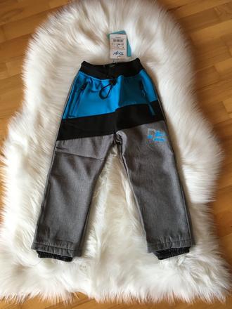 Chlapčenské softshellove nohavice - zateplené., kugo,86
