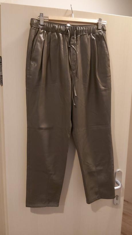 Dámske  kožené dámske nohavice zn. zara xl, zara,xl