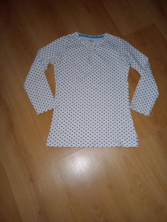 Bodkované tričko 140/146, 140