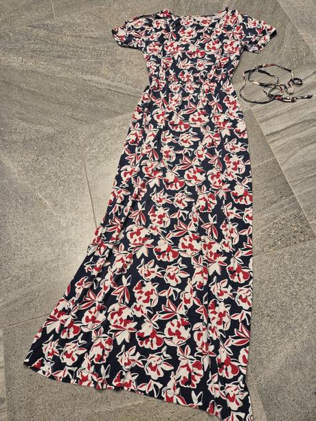 Formálne dlhé šaty s prestrihmi, esmara,s