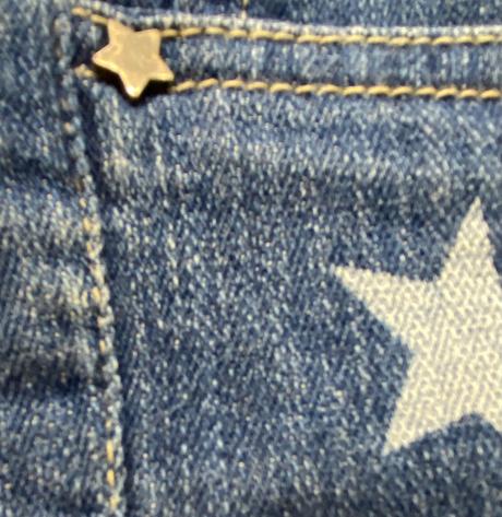 Elastické rifľové kraťasy lindex star 146 cm, lindex,146