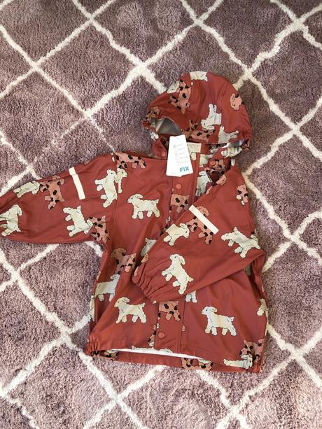 Nepremokavá bunda do dažďa, lindex,116