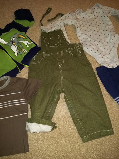 Balík oblečenia pre chlapca 9-12 mesiacov, 68–80