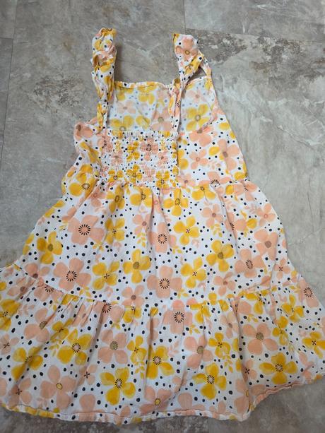 Žlté letné šaty 128, primark,128