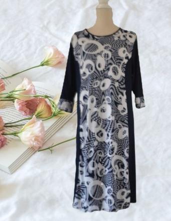 Elastické šaty veľ. l, l
