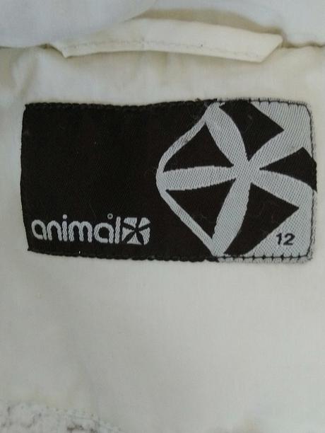 Dámska zimní krémová bunda, animal, animal,l