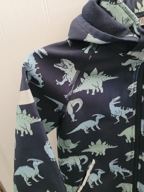 Dinosaurová vetrovka, h&m,116