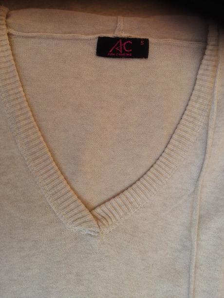 Bavlnený pulóver ann christine, s