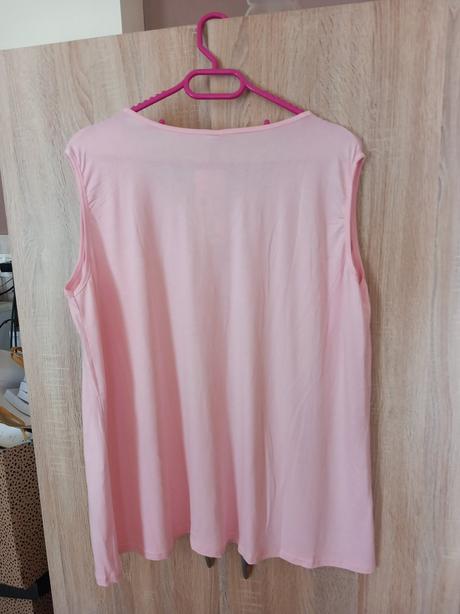 Ružové tričko 5xl,elastické, 5xl