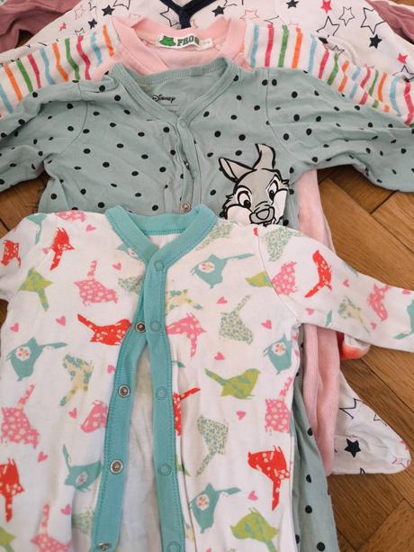 Obrovský dievčenský balík veľkosť 68, 68–80