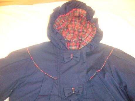 Zaujímavý prechodný kabátik málo nosený, 110