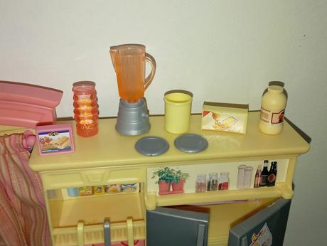 Barbie kuchyňa s riadikmi,