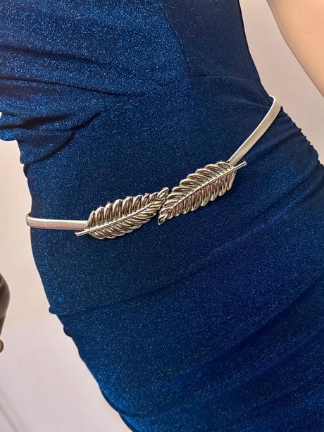 Dámske trblietavé šaty, 36 - xl