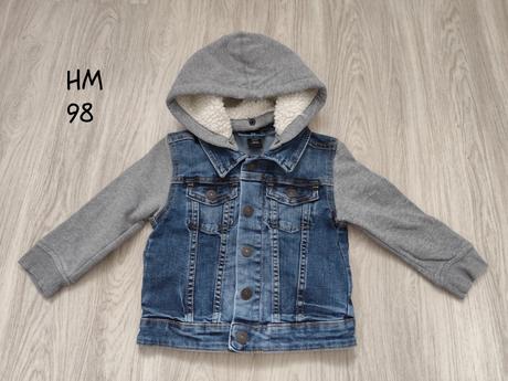 Riflová bunda, h&m,98