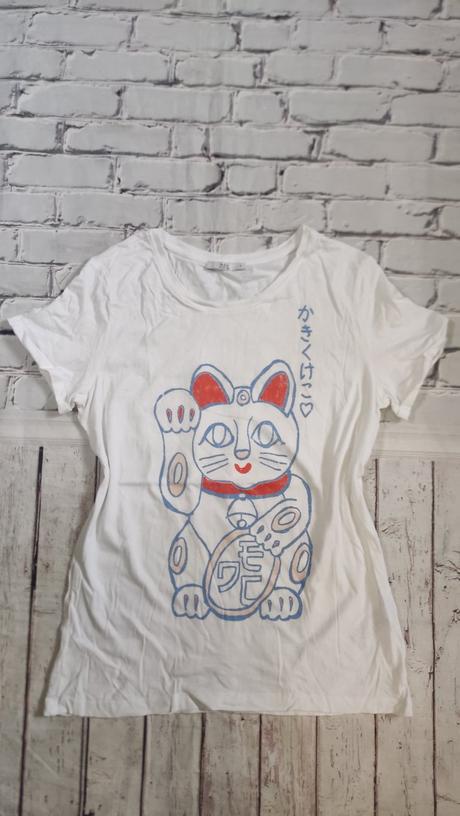 Tričko s mačkou, top stav, esprit,s