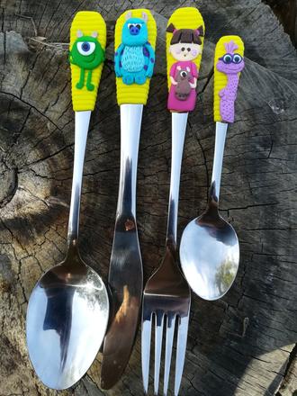 Detský príbor monsters a. s.,