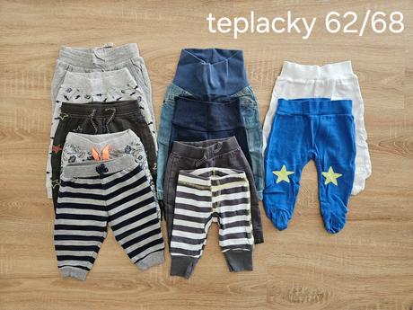 Balík oblečenia pre bábätko, 50–62