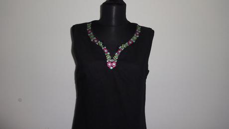 Ľanové šaty v.38, m