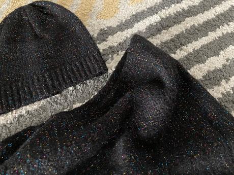 Trblietavý čierny set 110/122, reserved,110