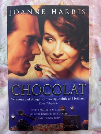 Kniha chocolat v anglickom jazyku,